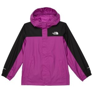 The North Face magenta rain jacket